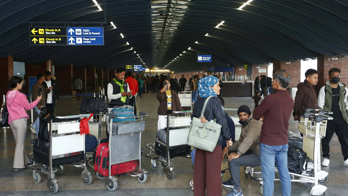 Conflict in West Asia: Loss of voting chance and flight disruption leave foreign-bound youths in sheer quandary at TIA