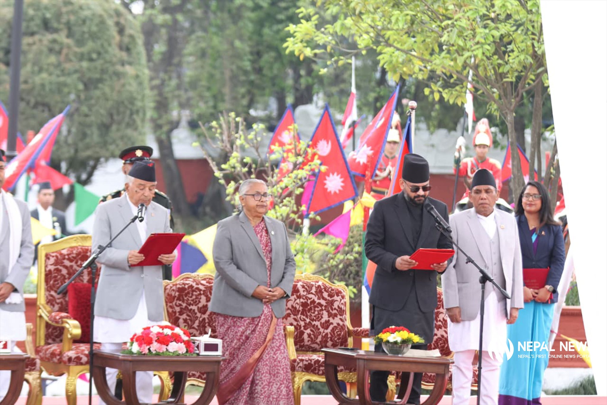 Celebrations erupt at Ekdara, new PM Balendra Shah’s ancestral village