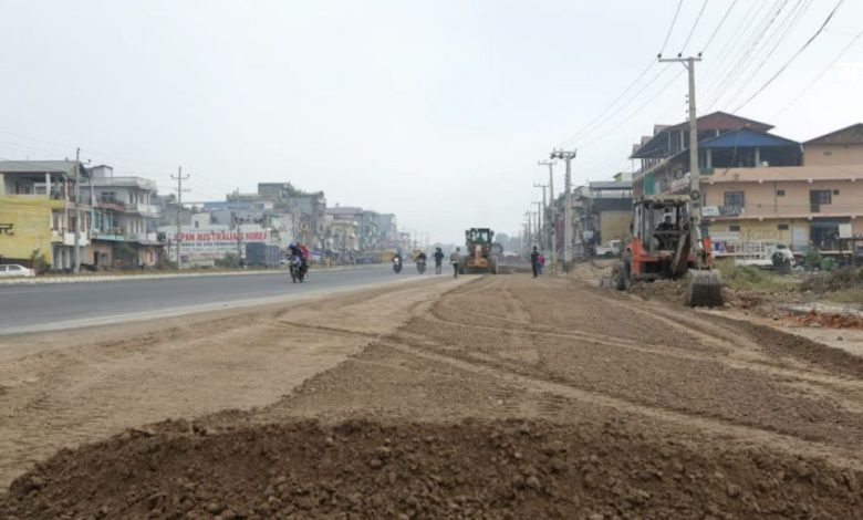 Foundation stone laid for construction of Palanse-Tarakeshwor road