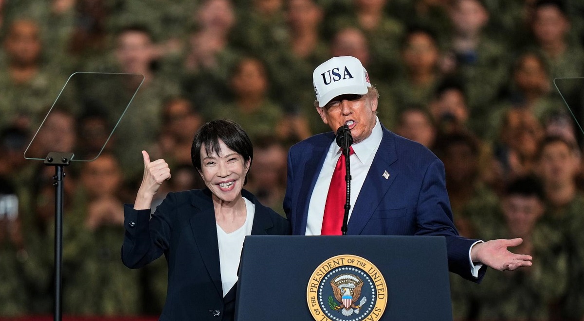 Japan’s Prime Minister Takaichi meets with Trump as he seeks help securing the Strait of Hormuz