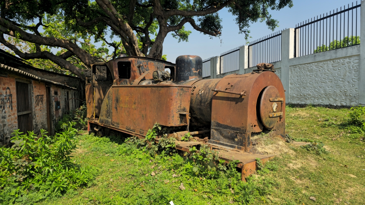 Century-old Nepali trains, rusting away