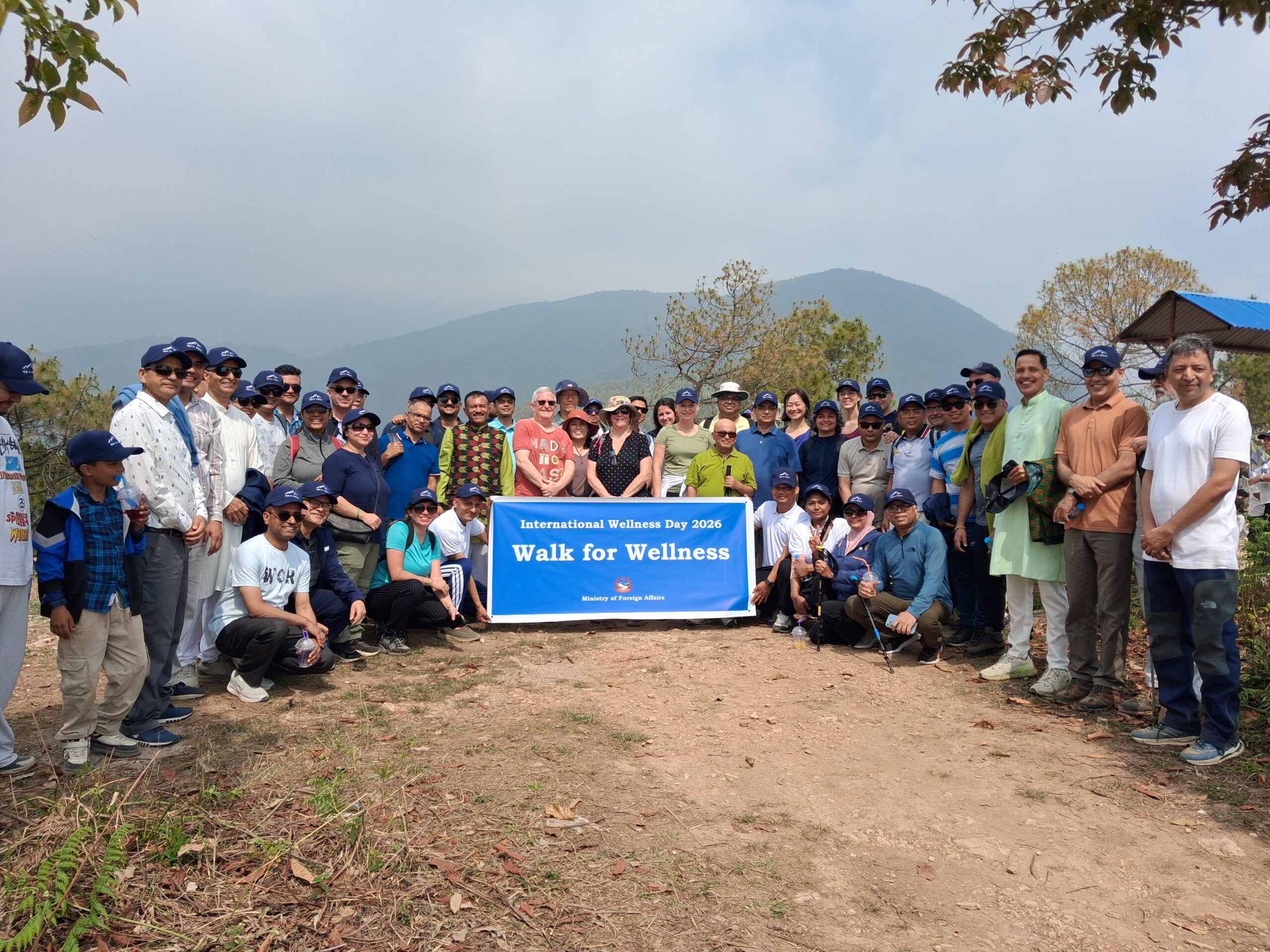 Wellness Walk held to celebrate International Wellness Day