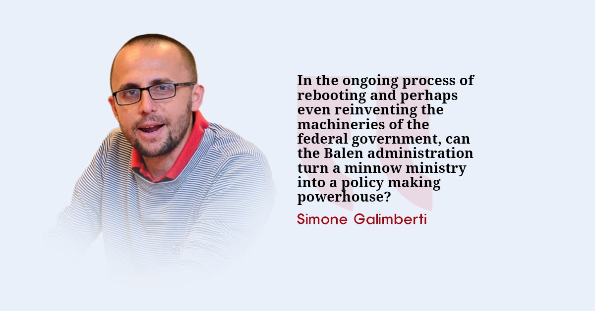 Imagining The Ministry of Equity and Social Empowerment