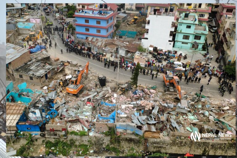 Squatters’ settlement in Gairigaun vacated