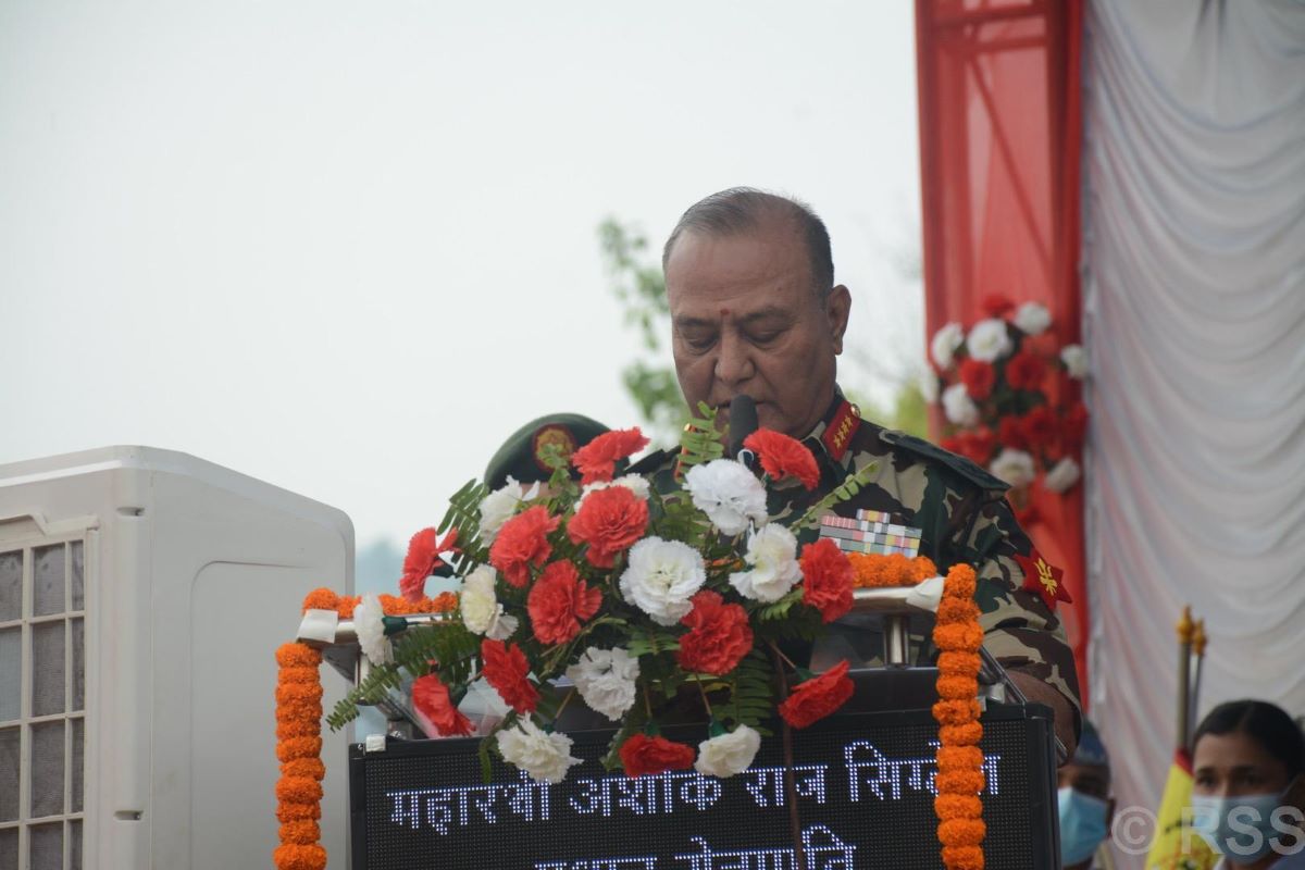 Nepali Army always committed to upholding national unity: CoAS Sigdel