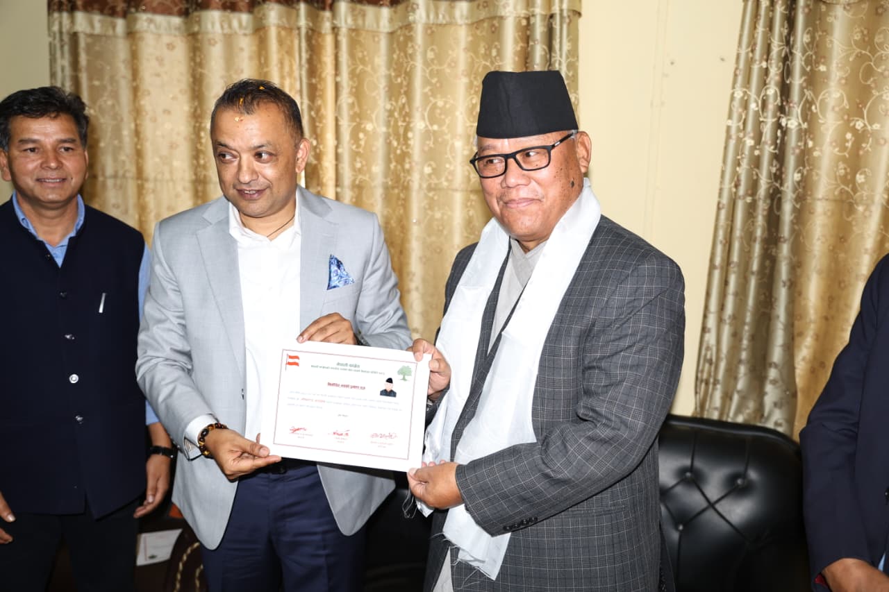 Angdembe elected unopposed as Nepali Congress parliamentary party leader