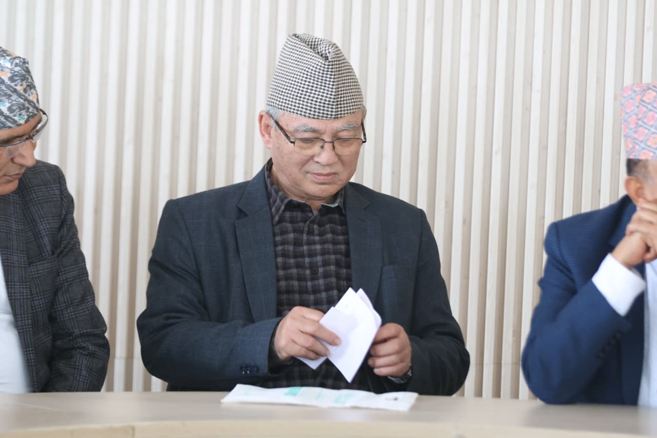 Thapa elected UML parliamentary party leader