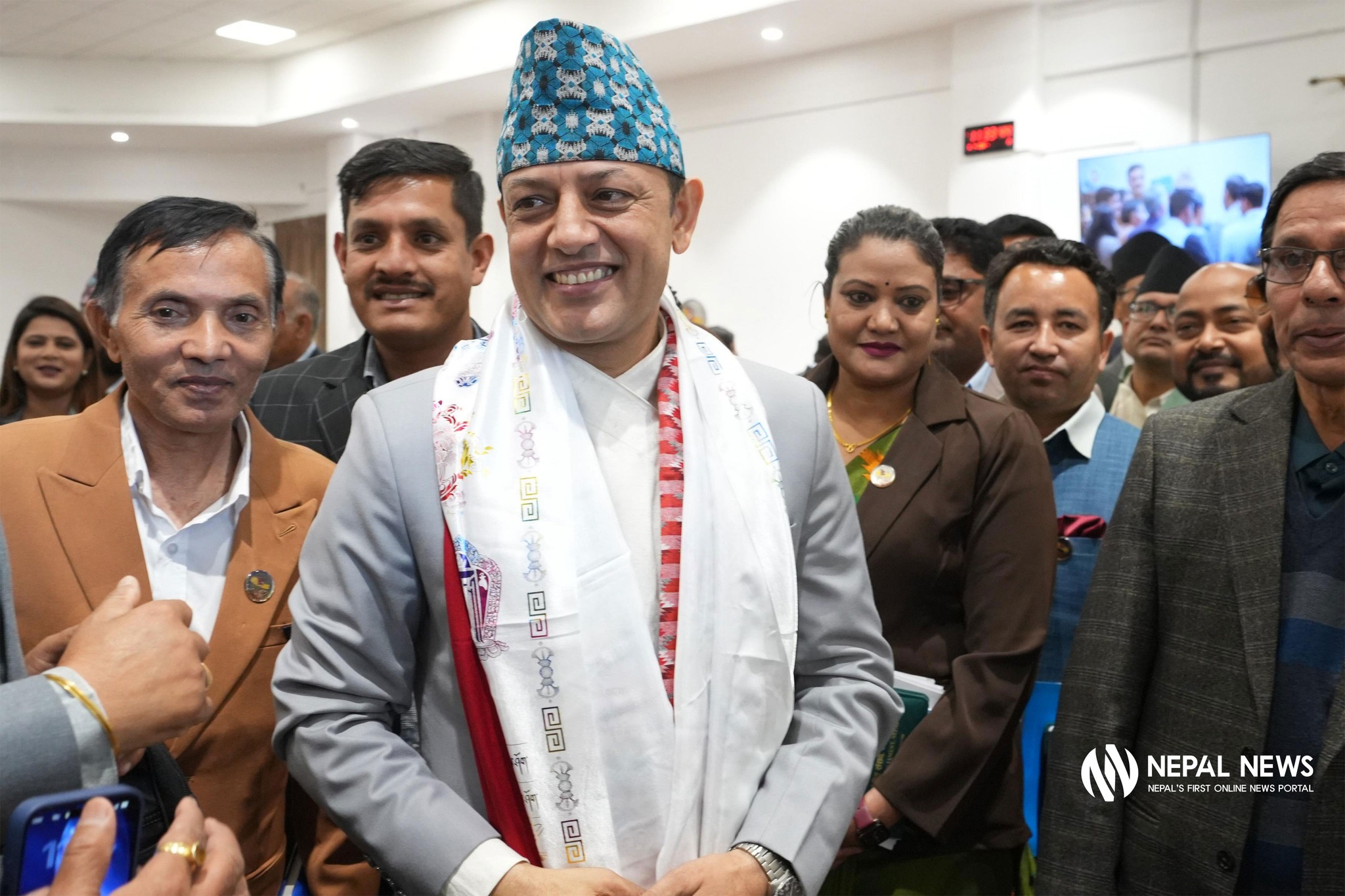 Aryal elected Speaker of HoR, Senior MP KC congratulates newly-elected Speaker
