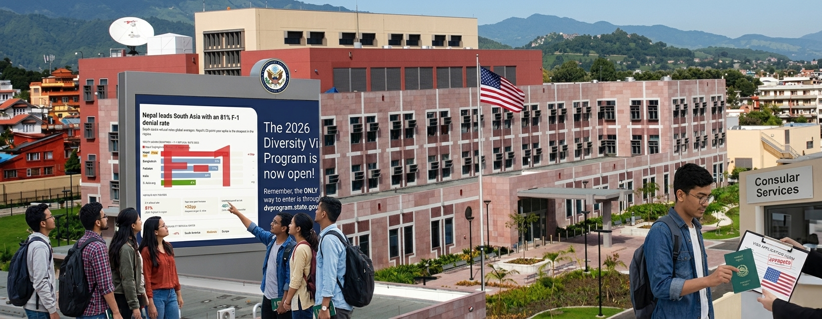 Nepal’s US Visa Crisis 2026—Trends, Rules and Who Is Affected