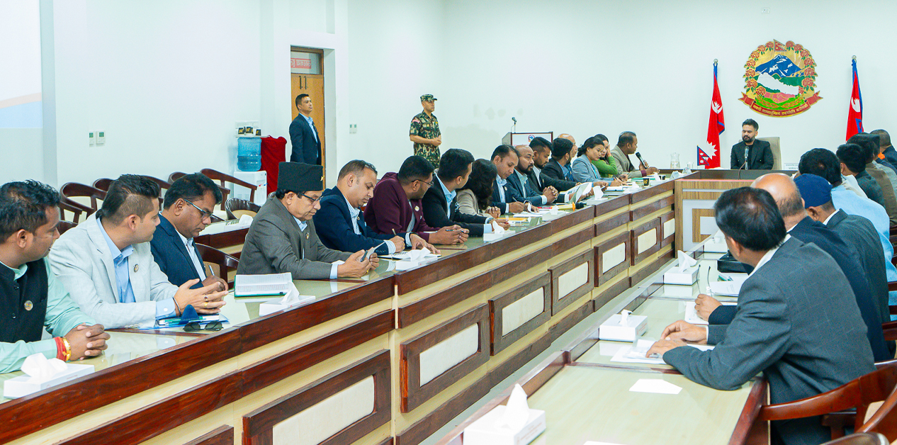 PM Shah sits for discussions with HoR members from Madhesh Province