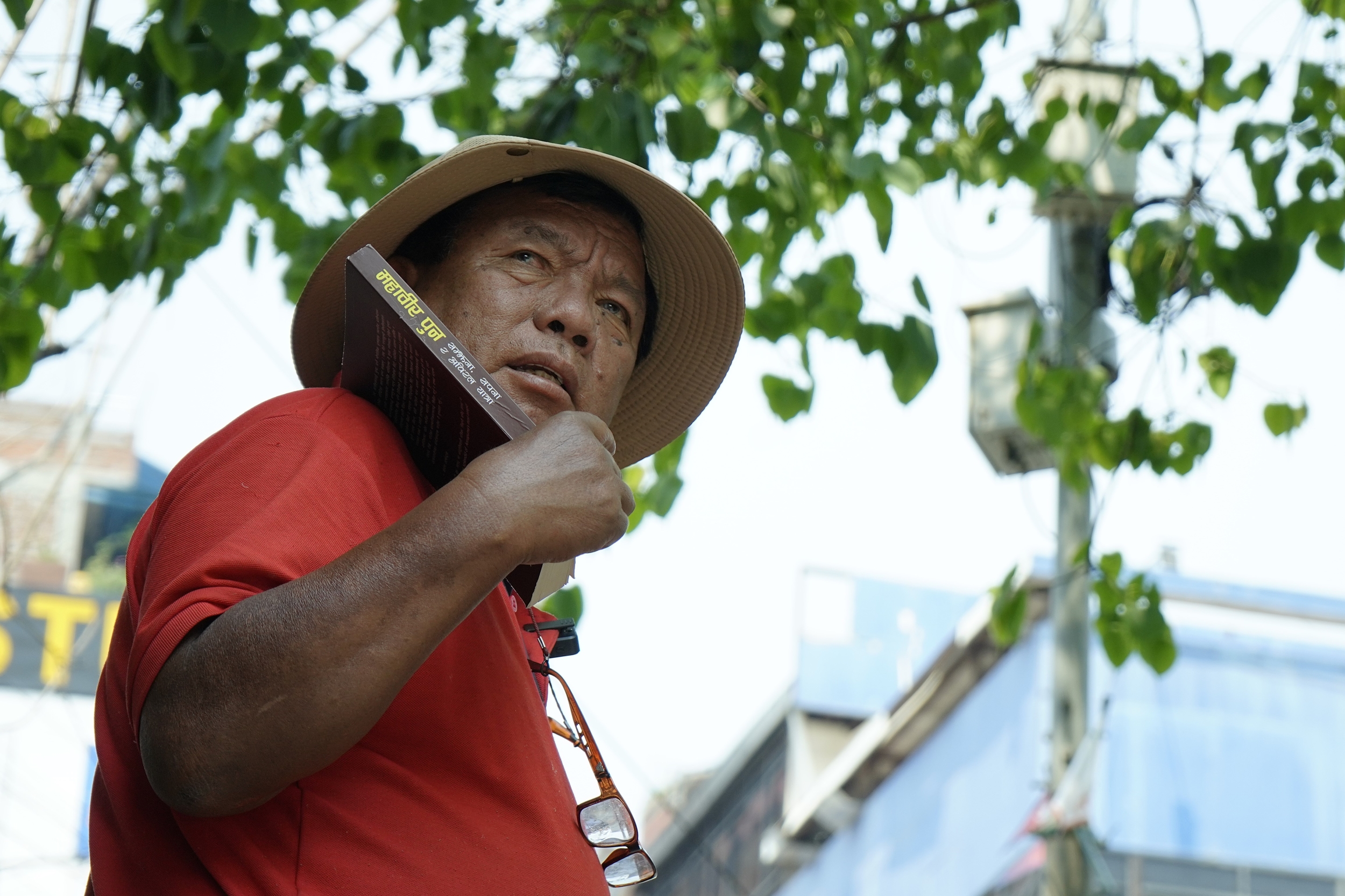The lawmaker who sells pages of his own life (shot of the week)