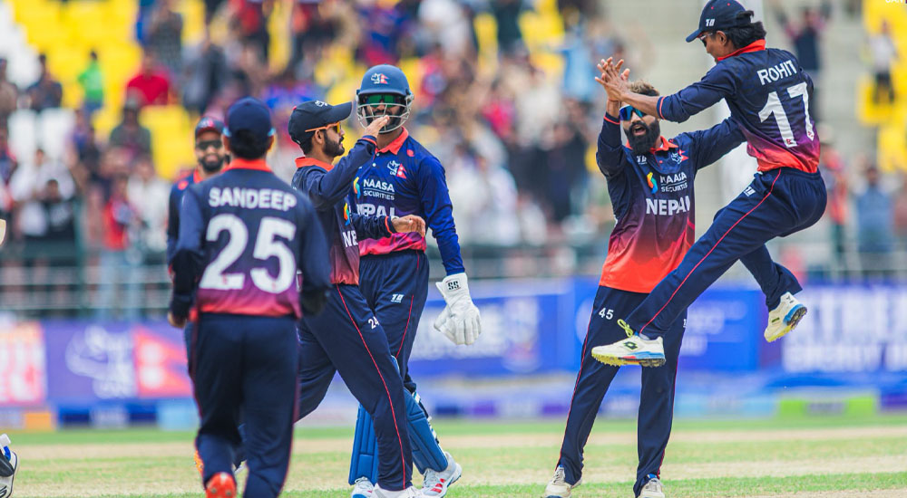 Nepal beat UAE by 37 runs in ICC Cricket World Cup League 2
