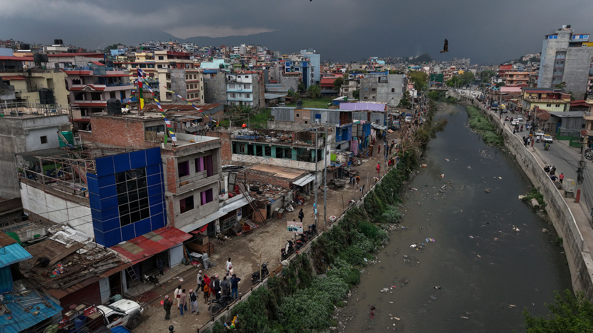 Aerial view of Machhapokhari squatter settlement [Photo Feature]