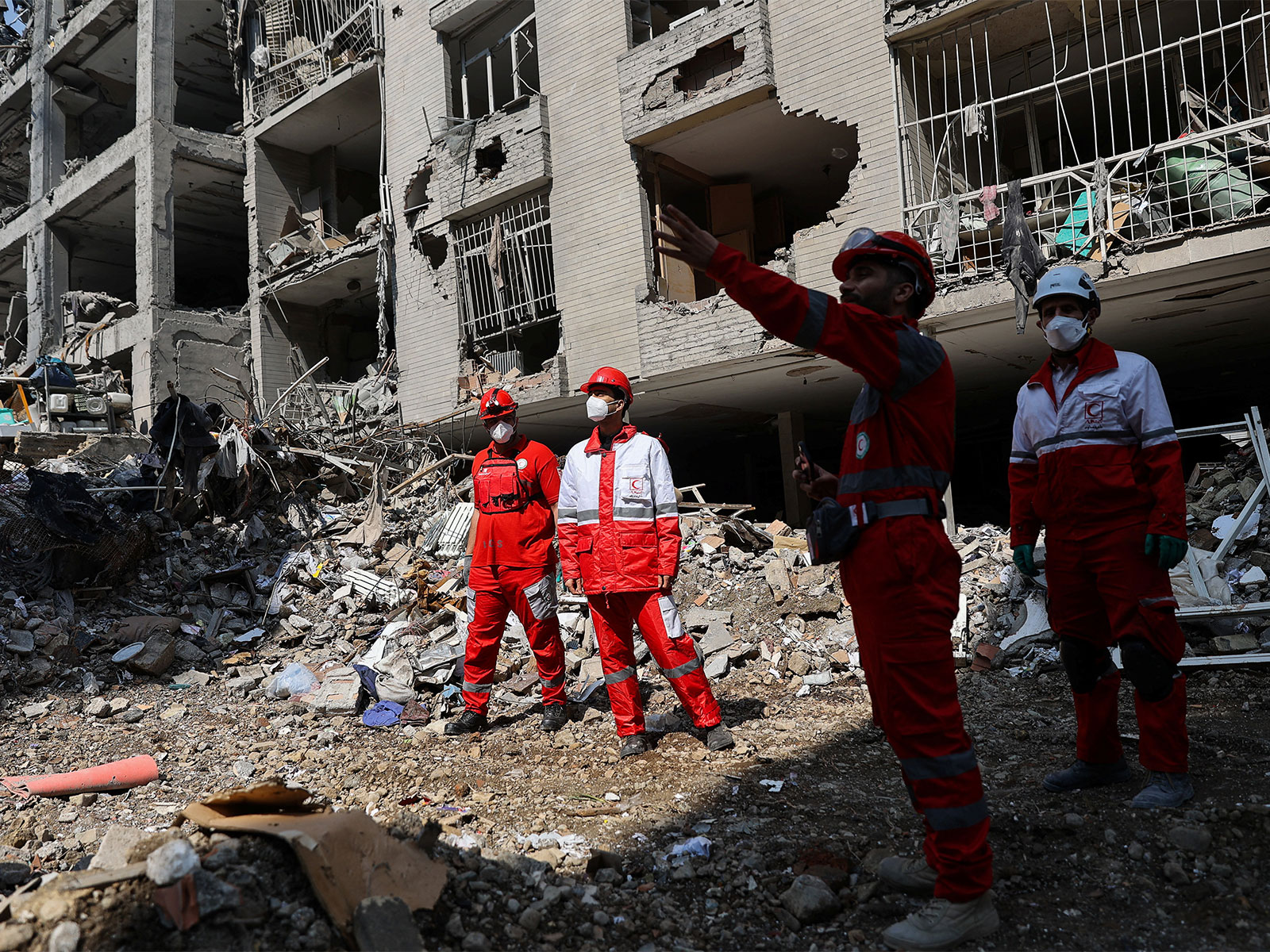 US-Israel airstrike destroys Red Crescent recue vehicle in Iran