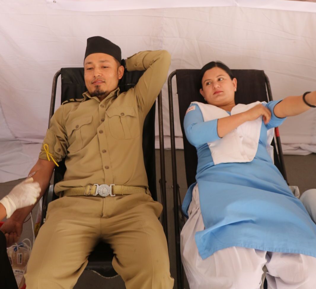 1,200 plus units of blood collected on Saturday
