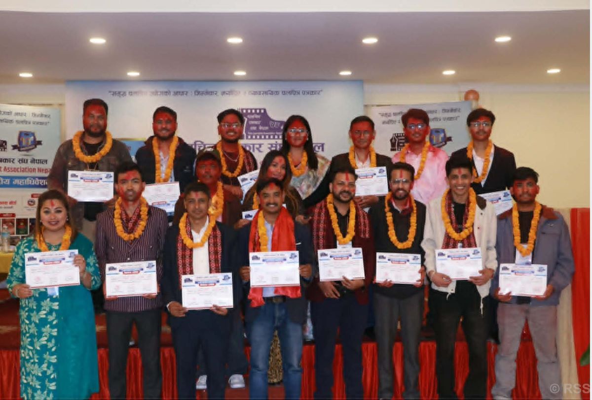 Balami re-elected Chair of Film Journalists Association