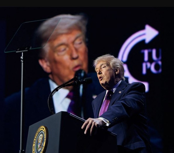 US President Trump claims he “settled India-Pakistan war”, says he ended “eight wars”