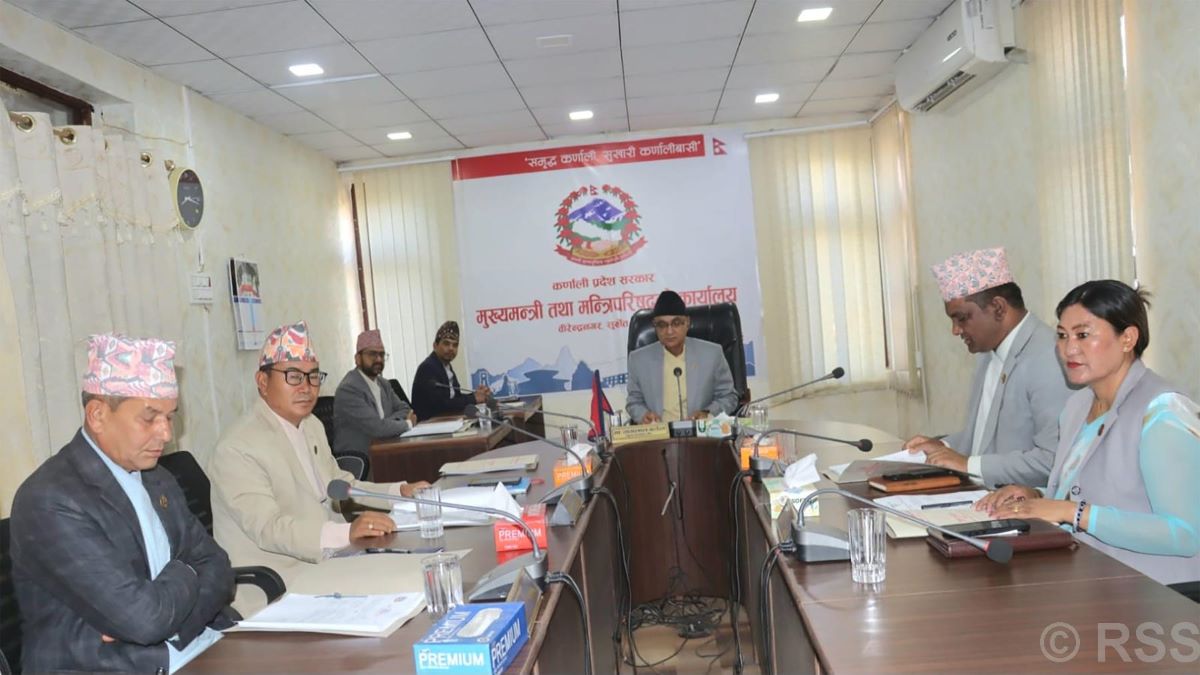 Karnali government recommends listing two roadway projects as national priorities