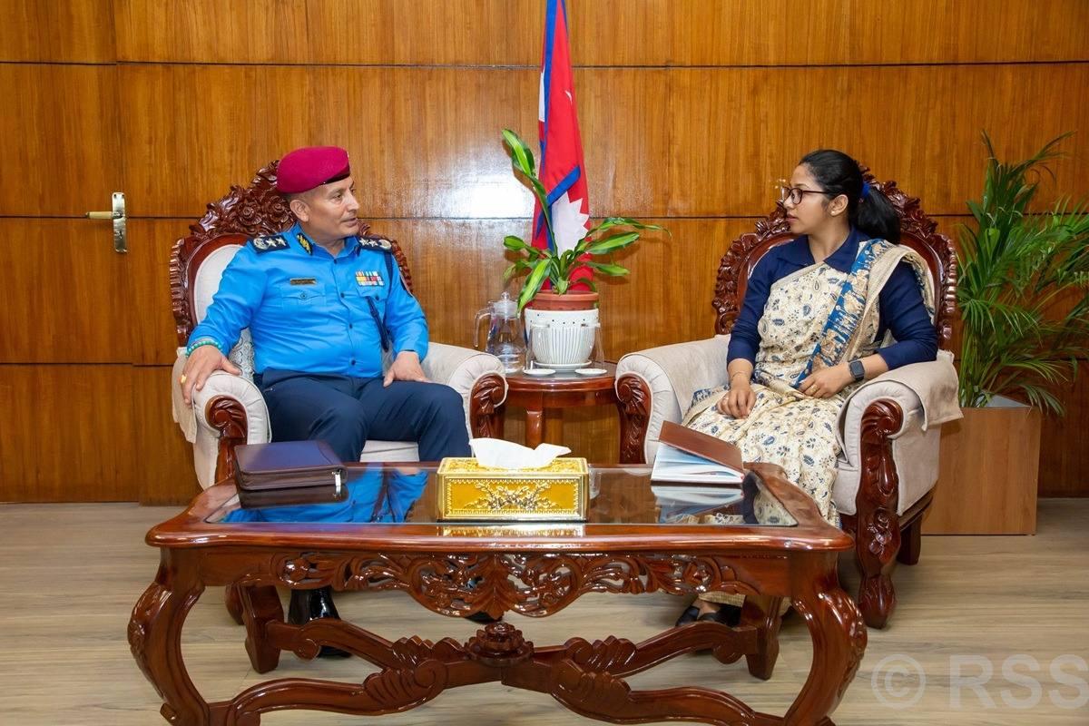 KMC, Nepal Police to collaborate for road, urban safety