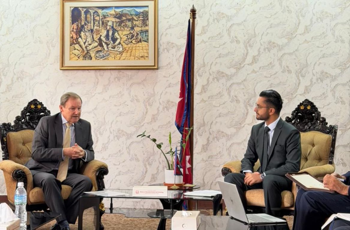 Education Minister and British Ambassador  discuss educational reforms and Autism schools