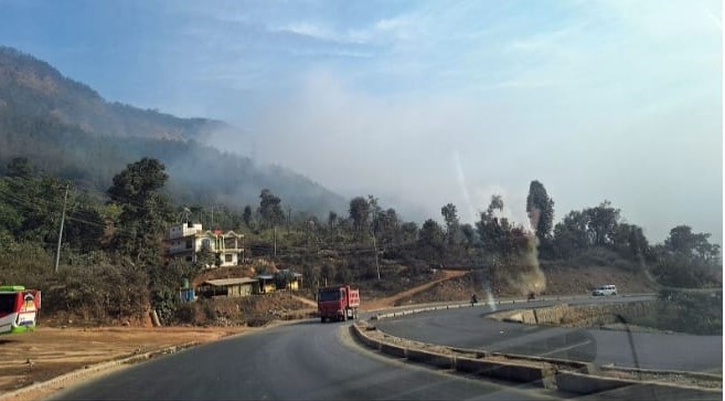 Muglin–Pokhara road fully reopens after landslide clearance