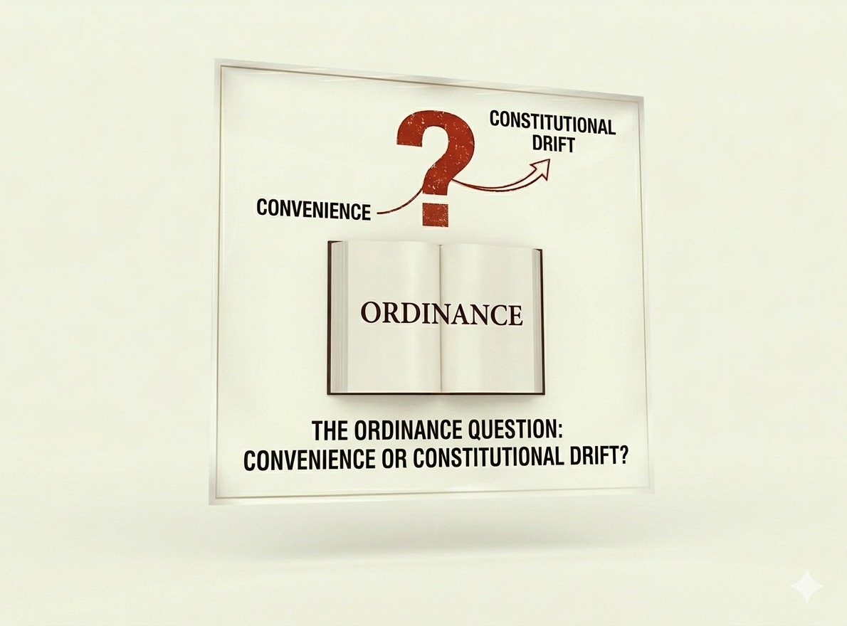 Nepal’s Ordinance Trend: Convenience or Constitutional Drift?