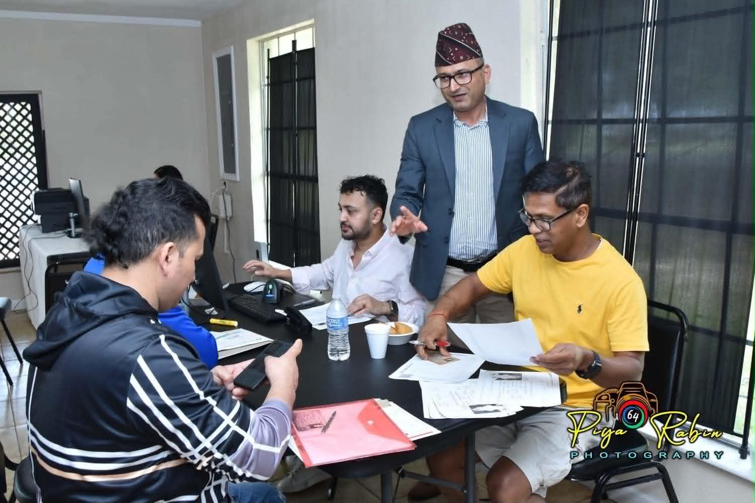 Consular mobile camp in Texas: 272 Nepalis receive service