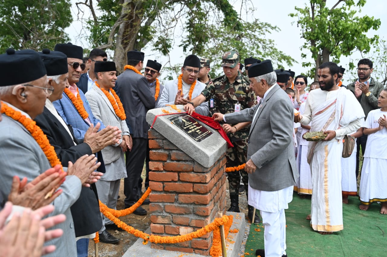 President Paudel insists on developing Chundiramgha as literary hub