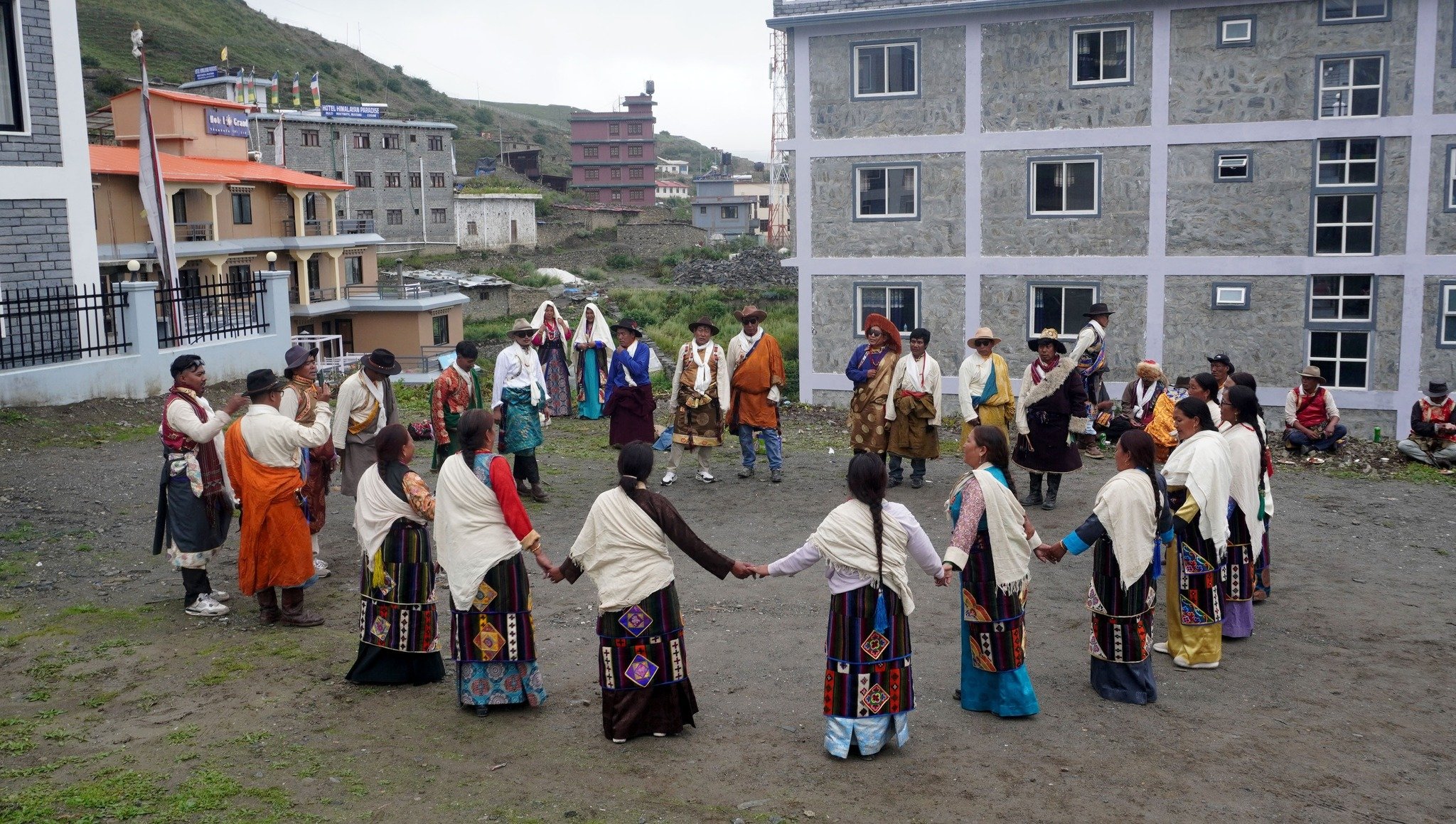 Training on Syabru folk dance organised in upper Mustang