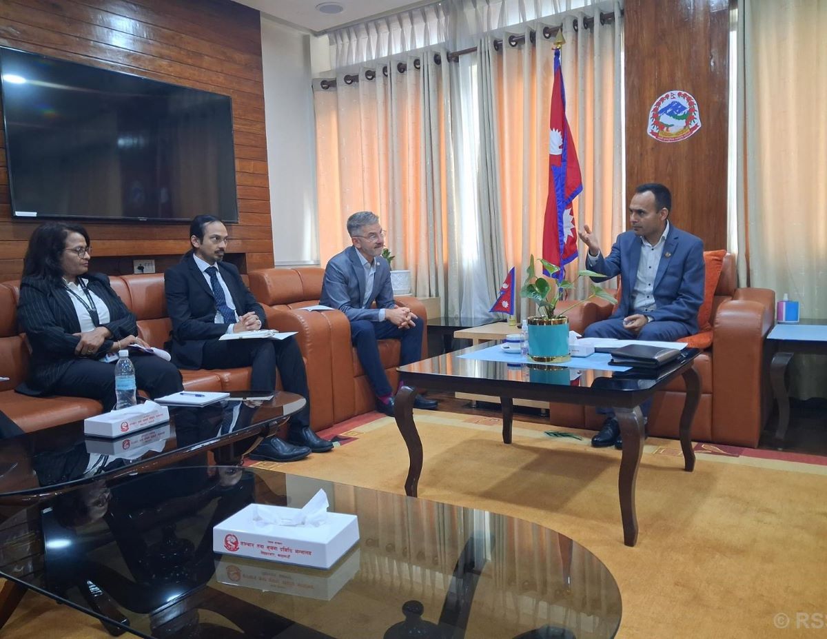 WB Country Director Sislen calls on Minister Chaudhary
