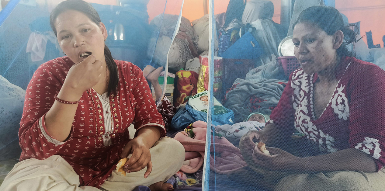 Bulldozed, then neglected: Landless settlers endure hardship in temporary shelters