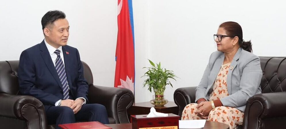 Chinese Ambassador pays courtesy call on NA Vice-Chair Bhandari