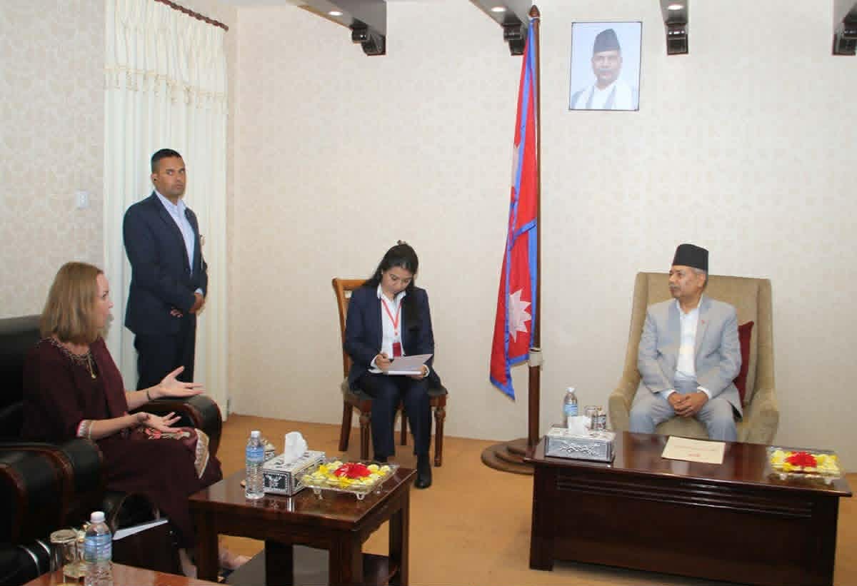 Vice President Yadav, Norwegian Ambassador discuss bilateral ties and cooperation