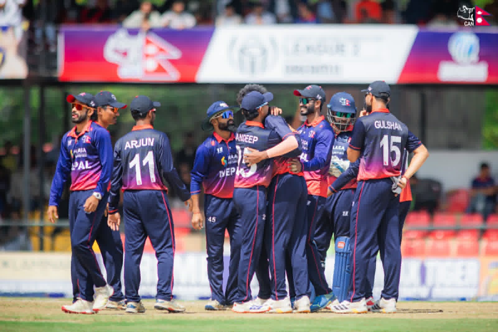 Nepal defeat Oman by 81 runs in League 2 clash