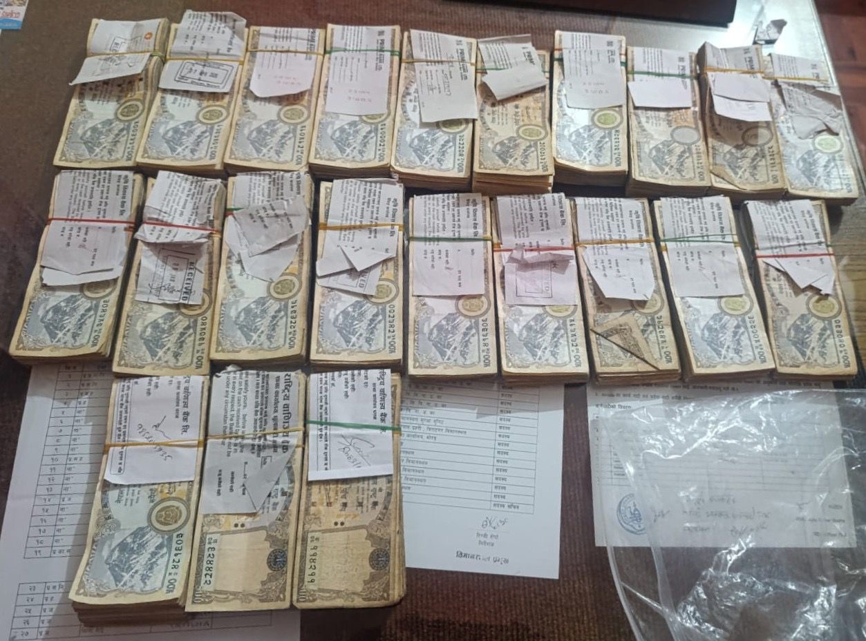 Police seize Rs 2.7 million in two days at Biratnagar Airport