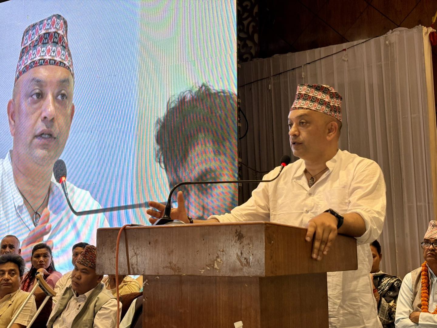 NC will extend support to govt. on issues of nationality, President Thapa says