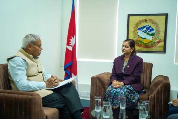 Health Minister Mehta, Indian Ambassador Srivastava discuss strengthening bilateral health cooperation