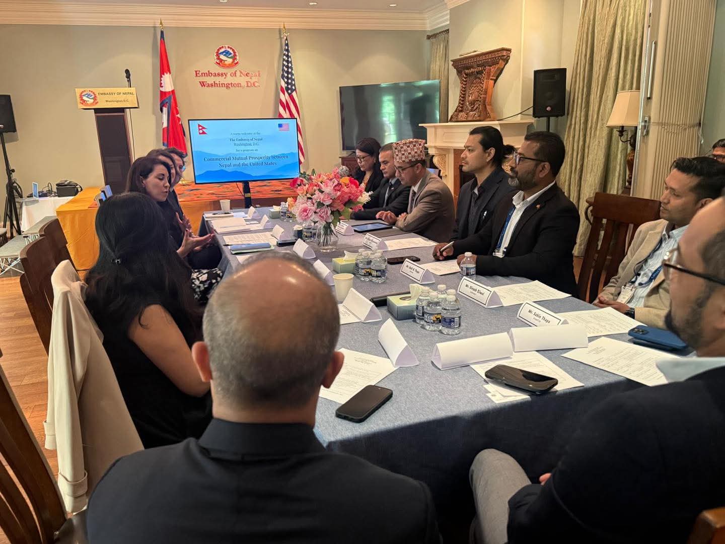 Nepal Embassy in US hosts trade and investment interaction with American officials