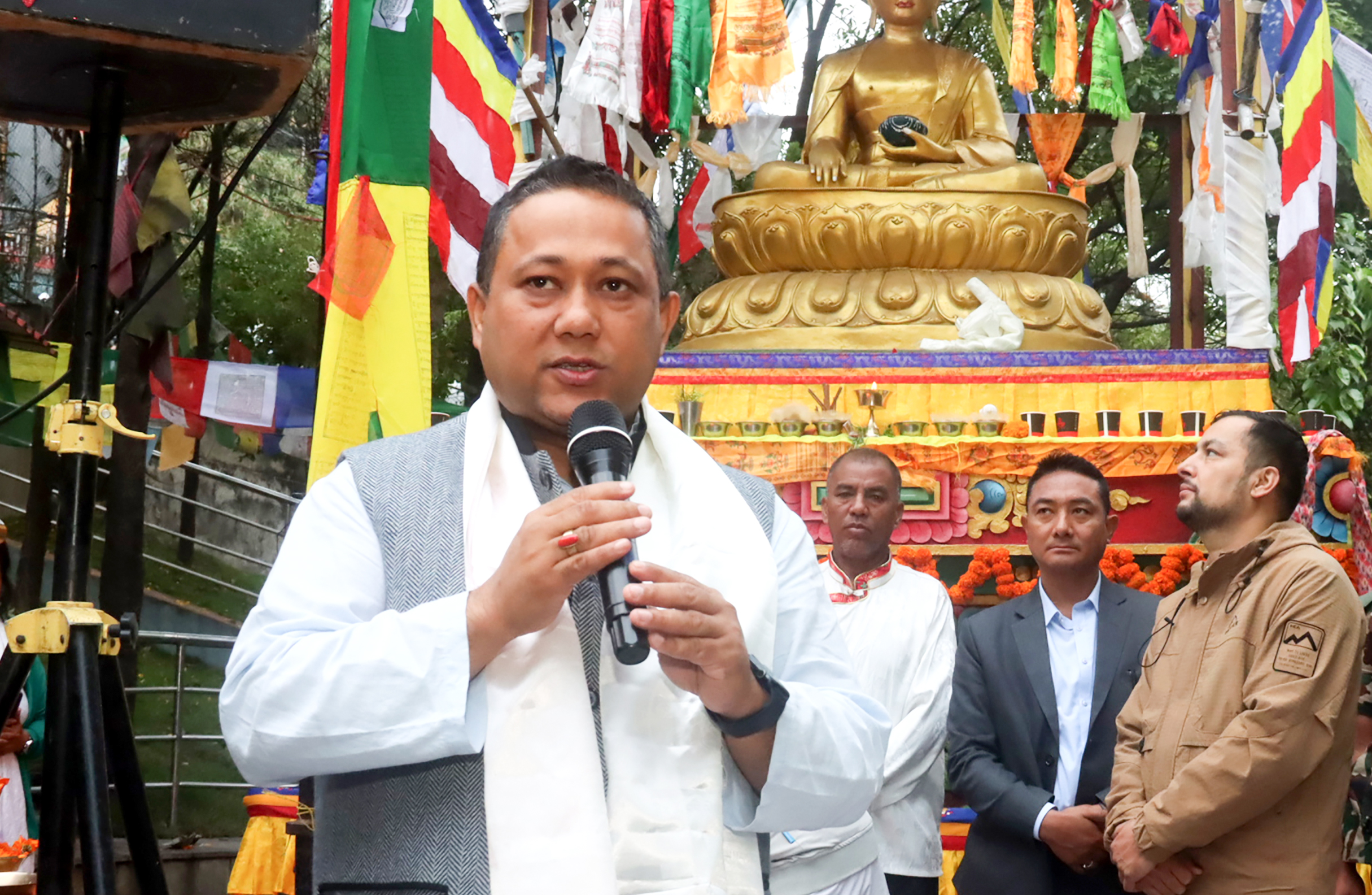 Buddha’s teachings give message of peace to world: Minister Khanal
