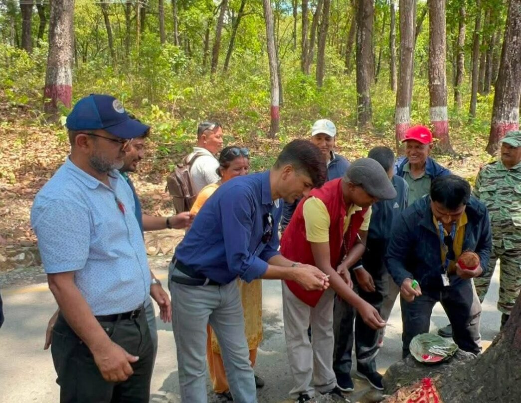 Campaign on conservation of leasehold forest in Chitwan