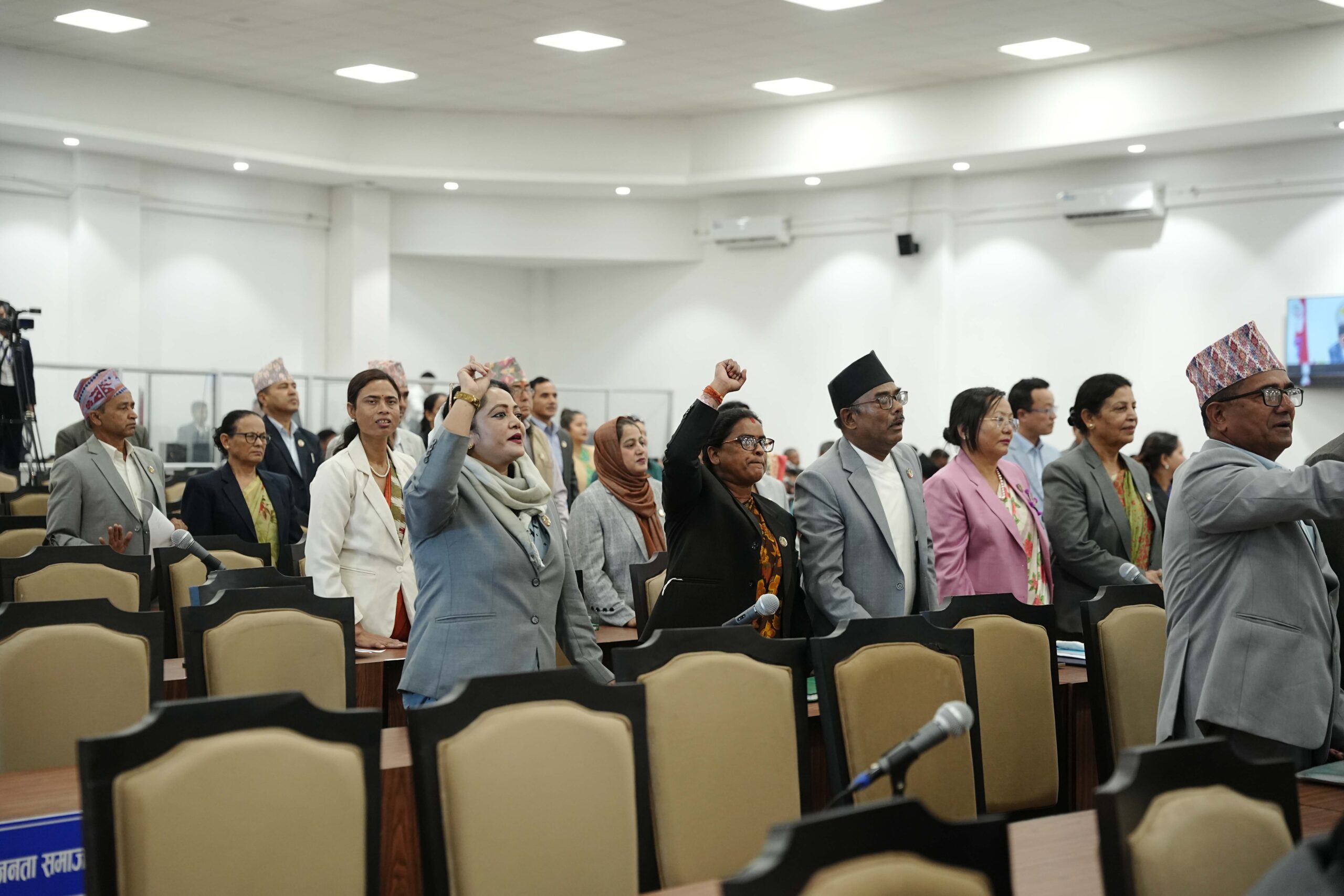 House meeting adjourned after opposition protests over PM’s absence