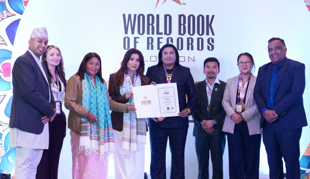 Nepal women wrestling at Tilicho lake enters World Book of Records