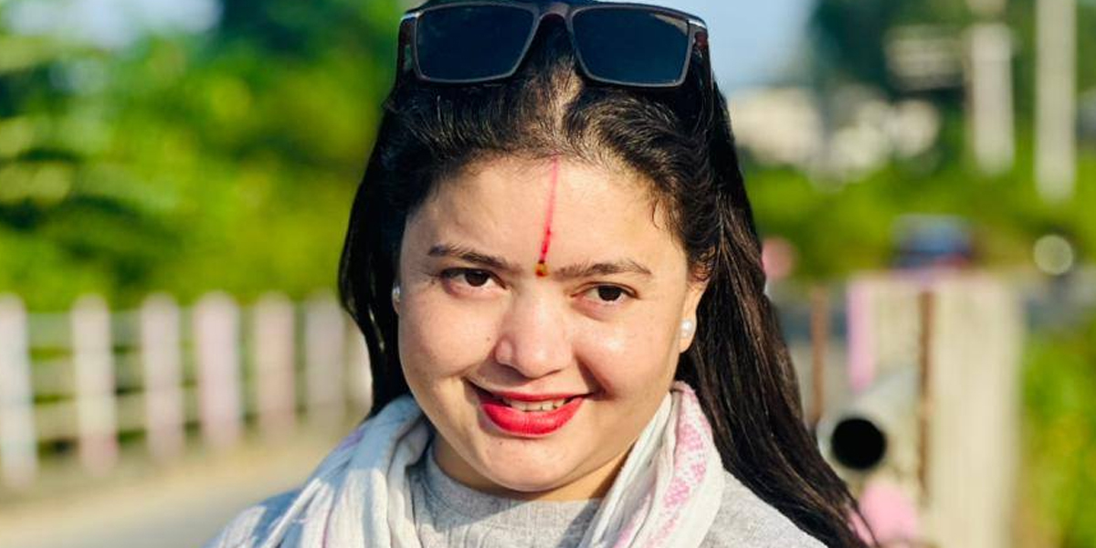 Badi rights activist Dr Roshani Badi in police custody