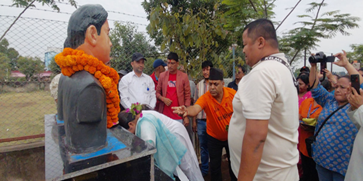 Statues of Gen Z martyrs unveiled