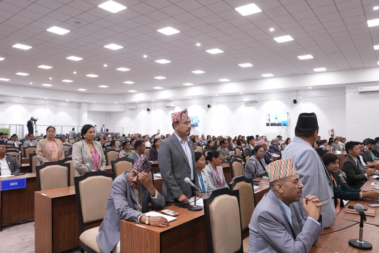 HoR budget session begins amid opposition protest; session resumes after Speaker’s appeal