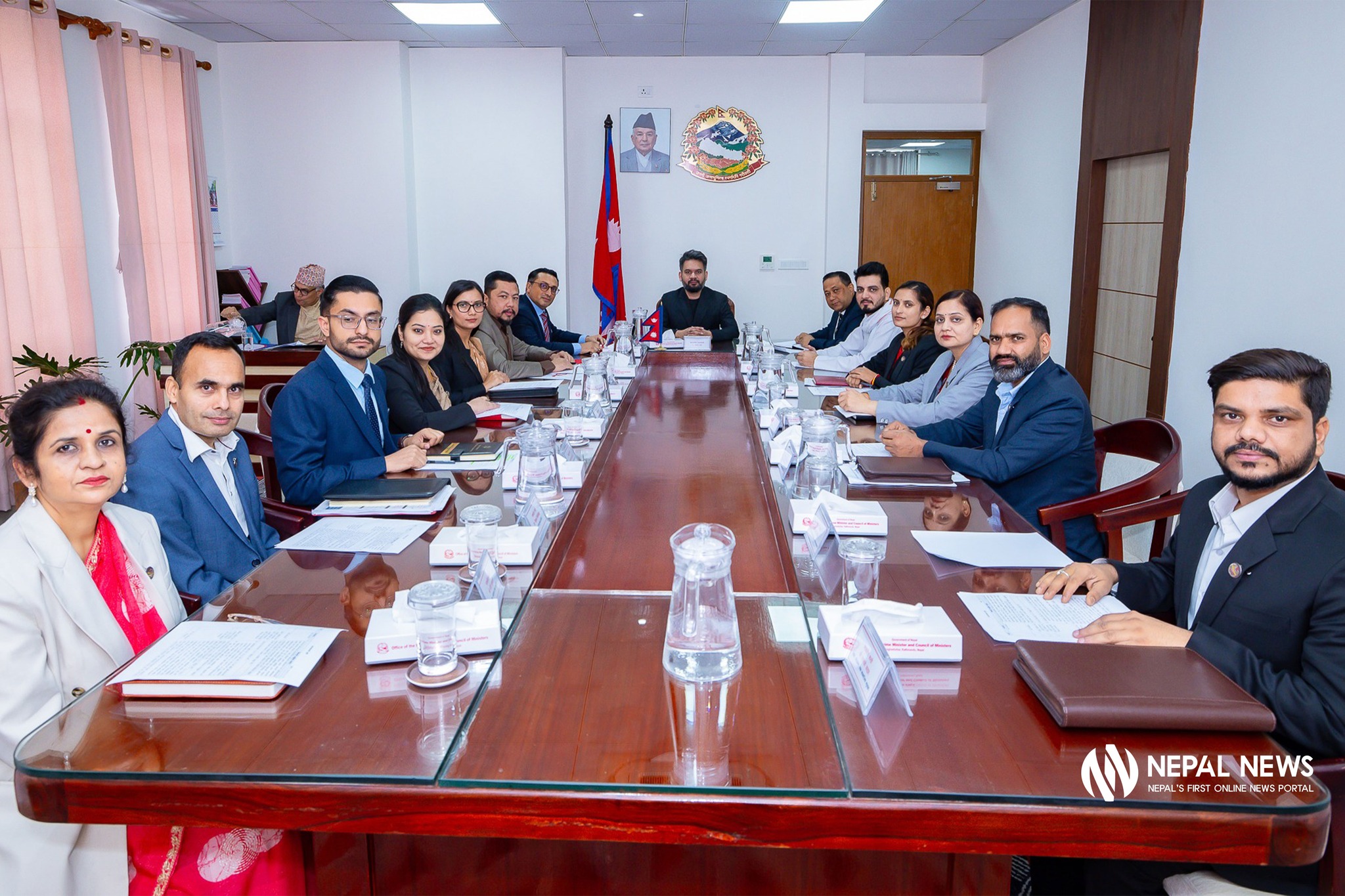 Cabinet meeting underway