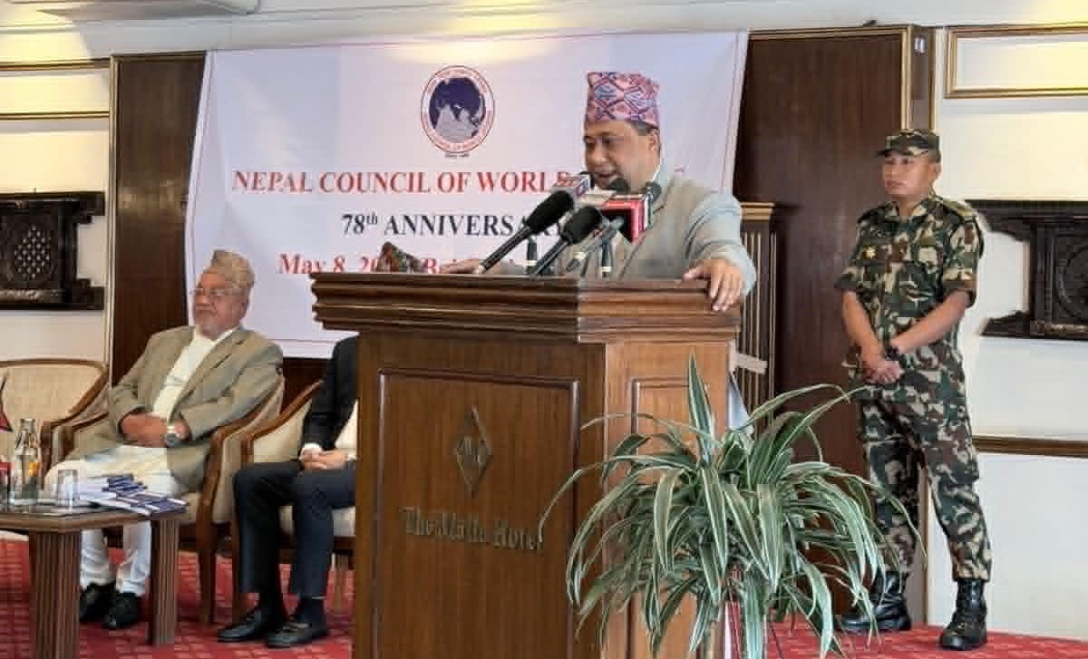 Foreign Minister Khanal addresses NCWA’s 78th anniversary programme