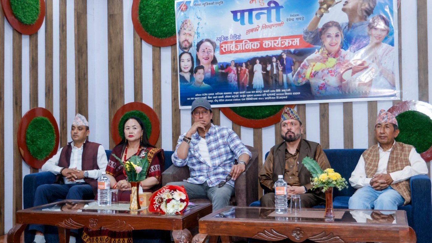 Rajesh Hamal and Karishma Manandhar feature together in environmental music video ‘Ma Hun Pani’