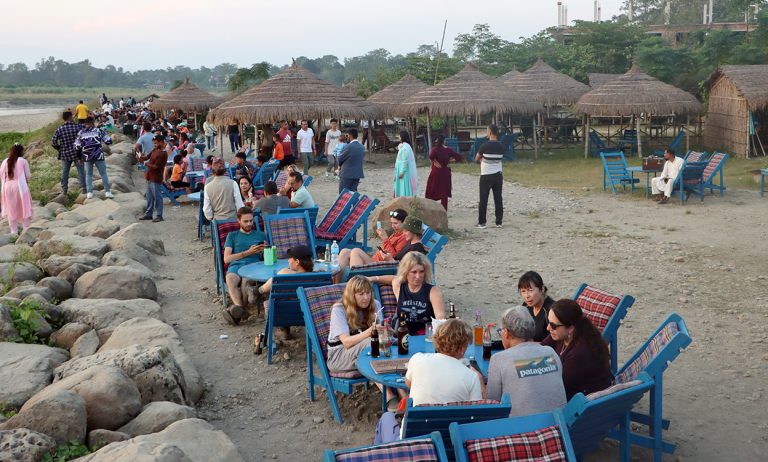 Chitwan records rise in tourists arrivals with two-day weekend