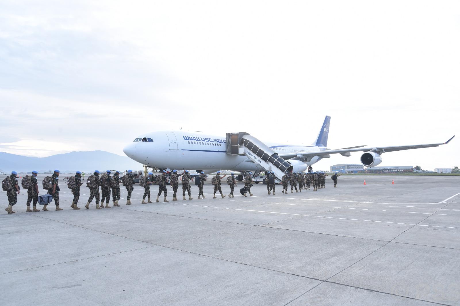 Nepal replaces UN peacekeeping contingent in Lebanon